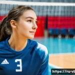 배구 경기에서 팀워크 향상 - The user wants three detailed image generation prompts in English, based on the provided Russian tex...