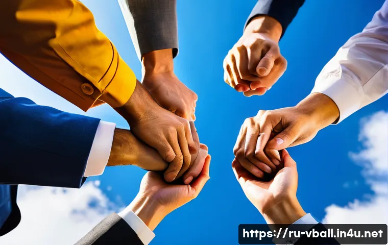 배구 경기에서 팀워크 향상 관련 이미지 2